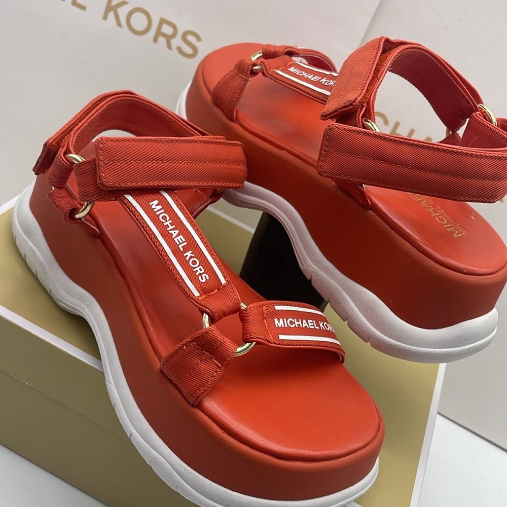 MICHAEL KORS Katrina Nylon Sport Sandal
Red Clay
New - Picture 10 of 16